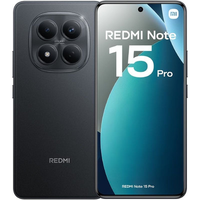 SMARTPHONE XIAOMI REDMI NOTE 15 PRO 12GB 512GB BLACK SMARTPHONE XIAOMI REDMI NOTE 15 PRO 12GB 512GB BLACK
